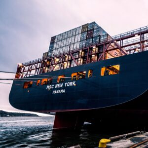 Cargo at sea
